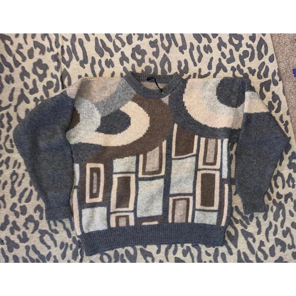 Mens sweater 90s Dr Huxtable sweater Cosby show Bill Cosby